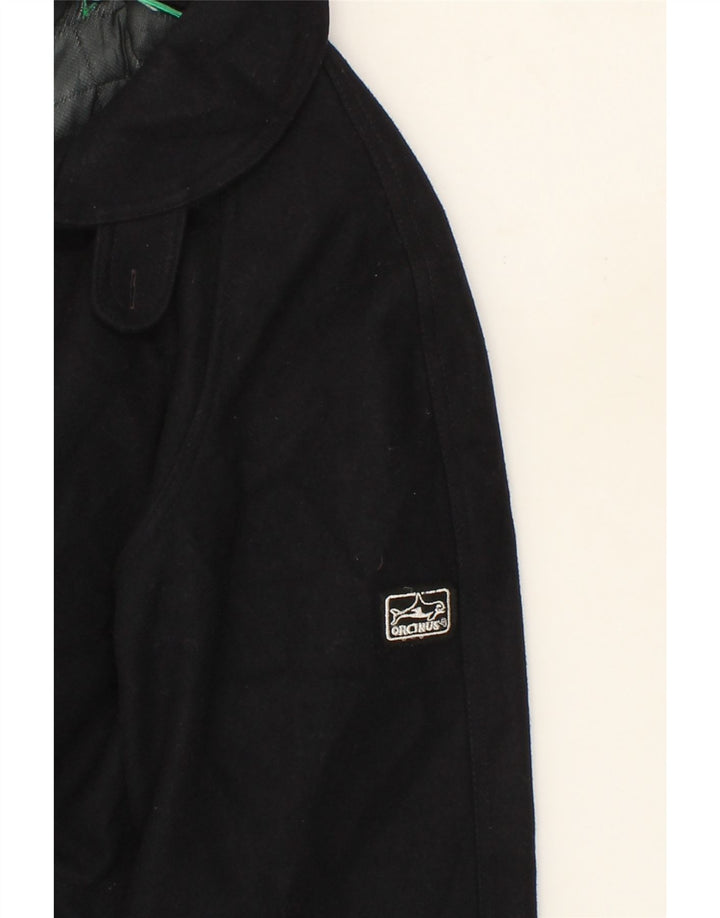 ORCINUS Mens Overcoat IT 52 XL Navy Blue Wool Vintage Orcinus and Second-Hand Orcinus from Messina Hembry 