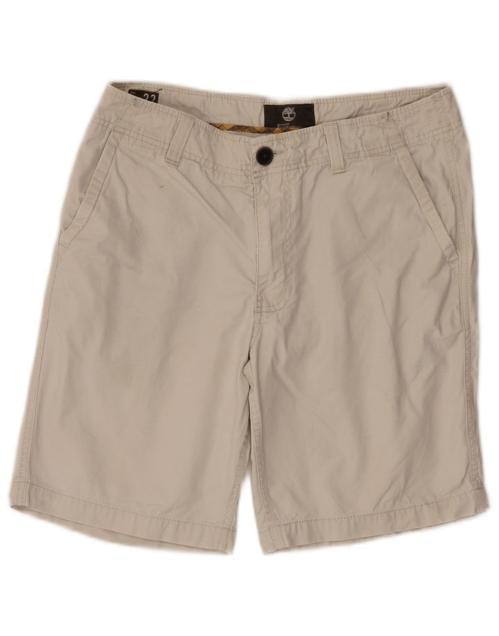 Pantaloncini chino da uomo Timberland Earthkeepers W32 cotone beige medio