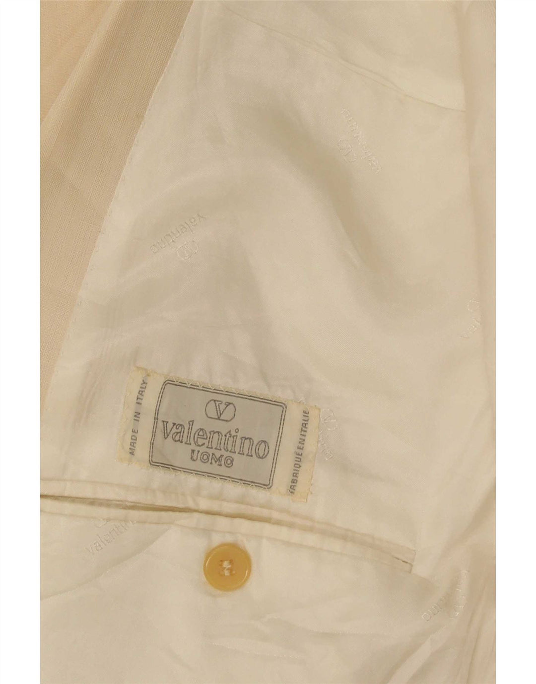 Giacca blazer doppiopetto da uomo Valentino UK 38 Beige medio