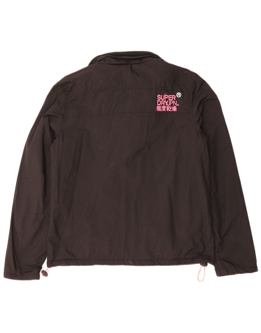 Giacca a vento da donna The Windhiker SUPERDRY UK 16 grande nera