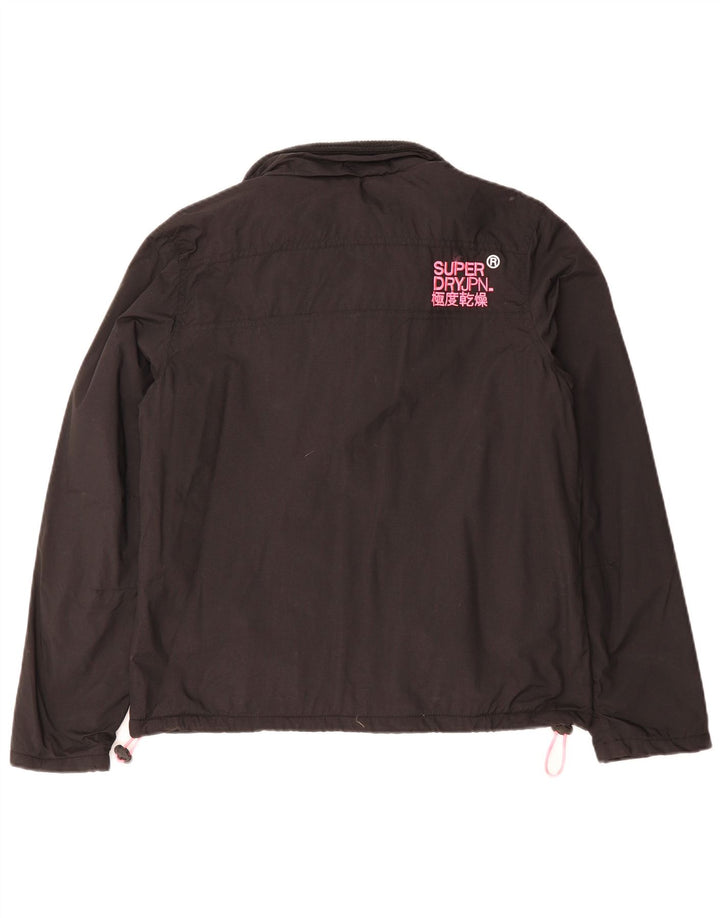 Giacca a vento da donna The Windhiker SUPERDRY UK 16 grande nera