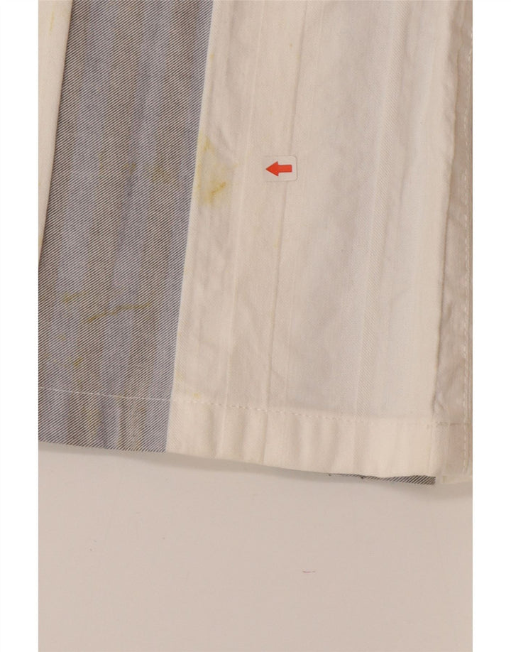 Pantaloni casual da donna Bootcut Cavalli IT 46 Large W32 L27 a righe bianche