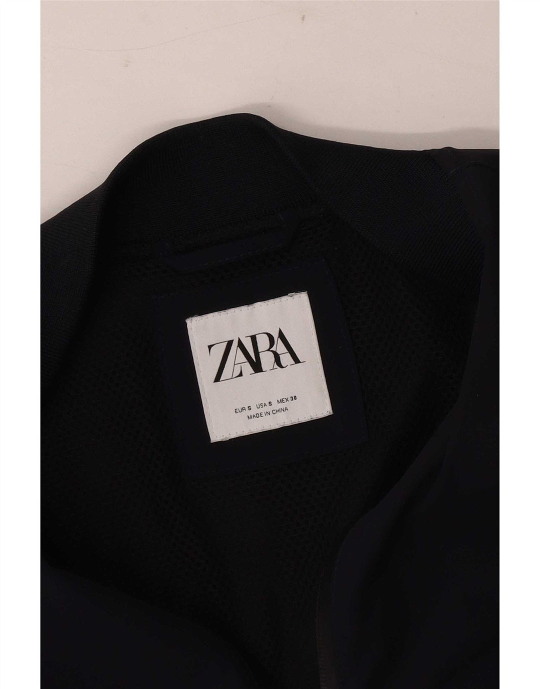 Giubbotto bomber da uomo Zara UK 36 piccolo blu navy