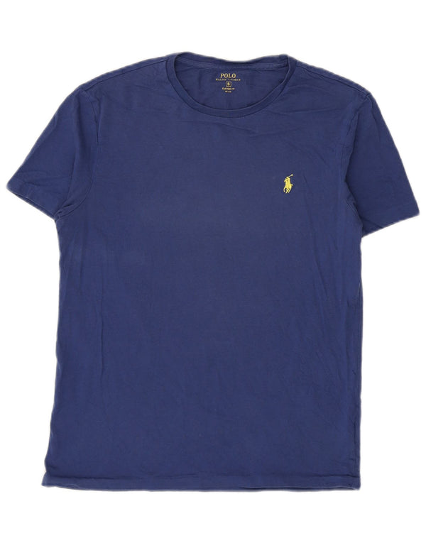 Polo Ralph Lauren T-shirt personalizzata da uomo Top piccolo in cotone blu