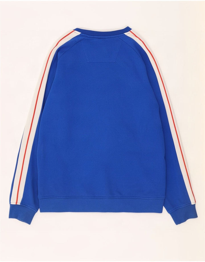 Felpa grafica da uomo Nautica, maglione grande, cotone color block blu