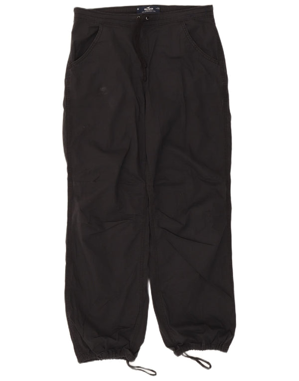 Pantaloni da tuta da donna Hollister Joggers Medium Black Cotton