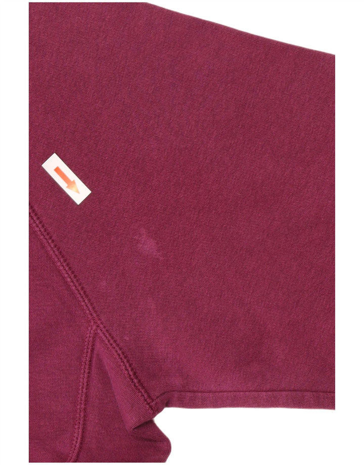 Felpa con grafica Jordan da uomo, maglione, cotone viola medio