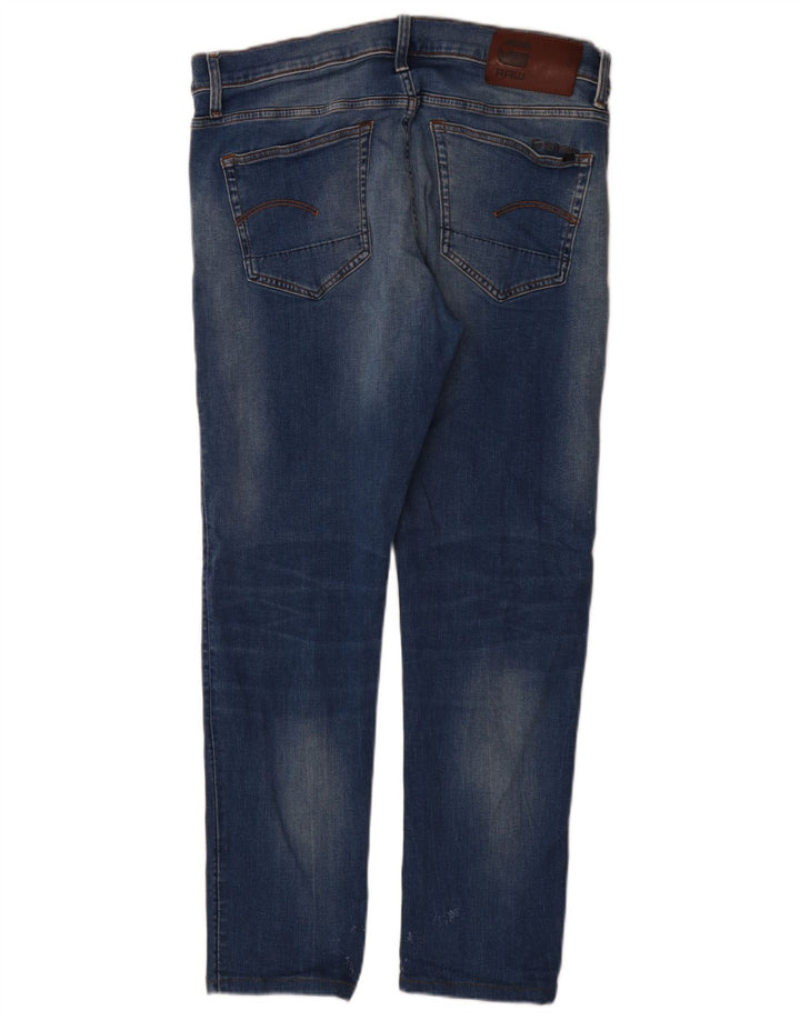 Jeans slim da uomo G-Star W34 L32 cotone blu