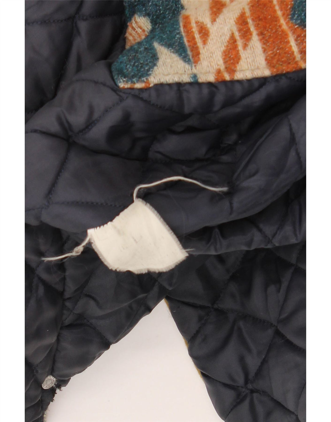 Cappotto giacca a vento da uomo Oil Company UK 40 Large multicolore Fair Isle Aztec