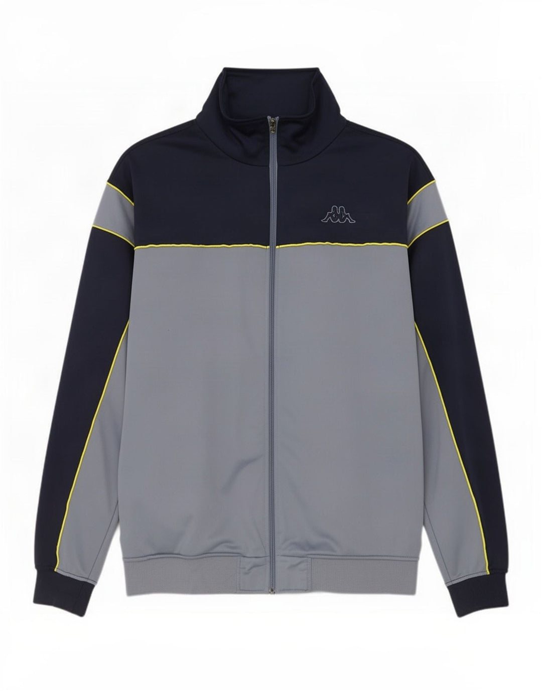 Giacca da tuta da uomo Kappa XL blu in poliestere color block