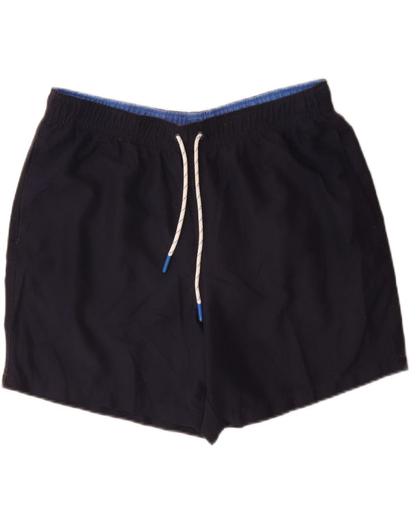 Pantaloncini da bagno da uomo Marks & Spencer grandi in poliestere blu navy