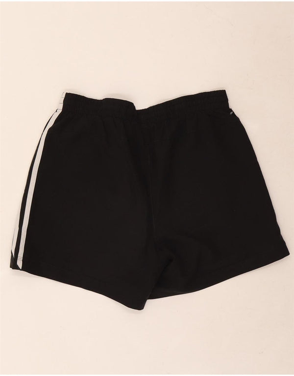 Pantaloncini sportivi Adidas Climalite da ragazzo 13-14 anni in poliestere nero