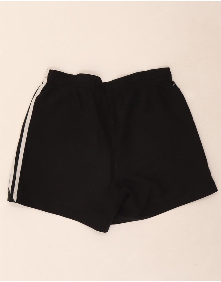 Pantaloncini sportivi Adidas Climalite da ragazzo 13-14 anni in poliestere nero