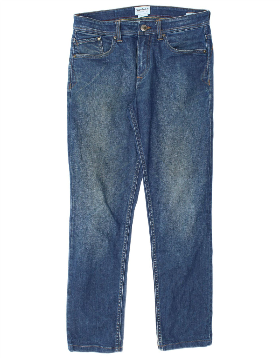 Jeans slim da uomo Timberland W32 L30 cotone blu