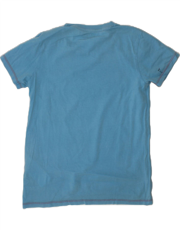 GUESS Boys Graphic T-Shirt Top 9-10 Years Blue Cotton Vintage Guess and Second-Hand Guess from Messina Hembry 