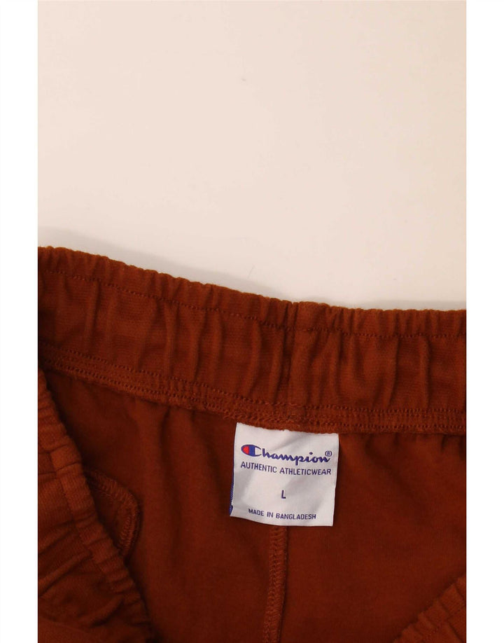 Pantaloni da tuta da uomo Champion Joggers Large in cotone marrone