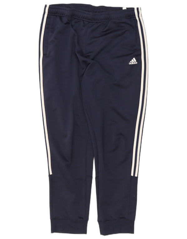 Adidas Pantaloni da tuta da uomo Joggers XL Blu Navy Poliestere Sport