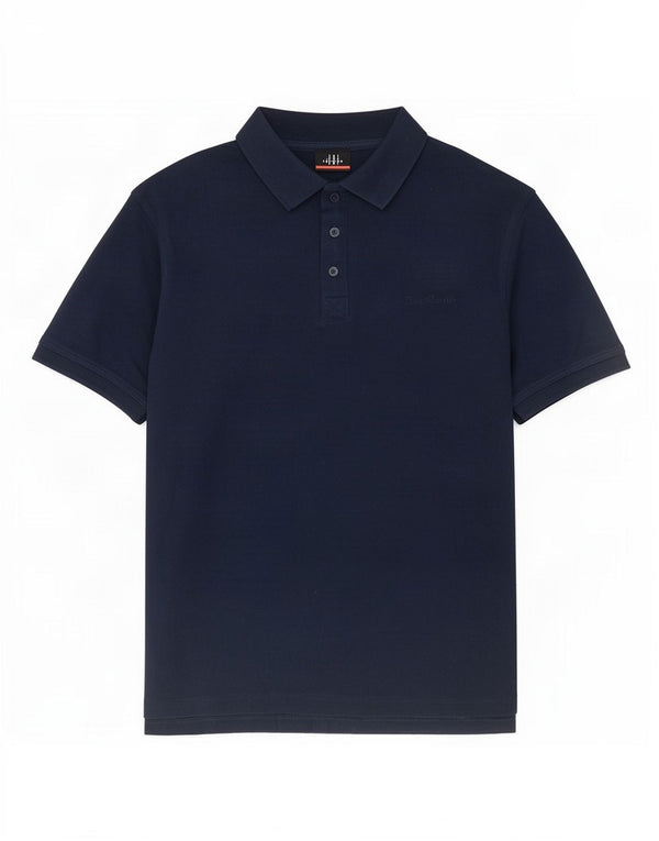 Polo da uomo vestibilità regolare Pierre Cardin 2XL cotone blu navy
