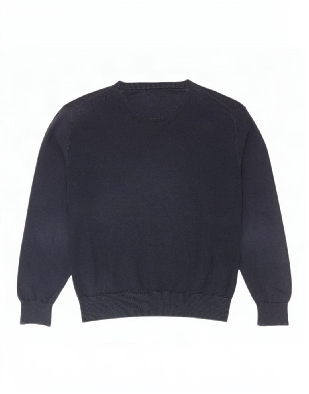 Maglione da uomo con scollo a V Timberland in cotone medio blu navy