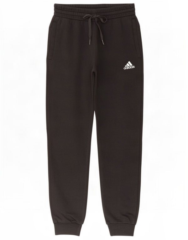 Pantaloni da tuta da donna Adidas Joggers UK 4/6 XS cotone nero