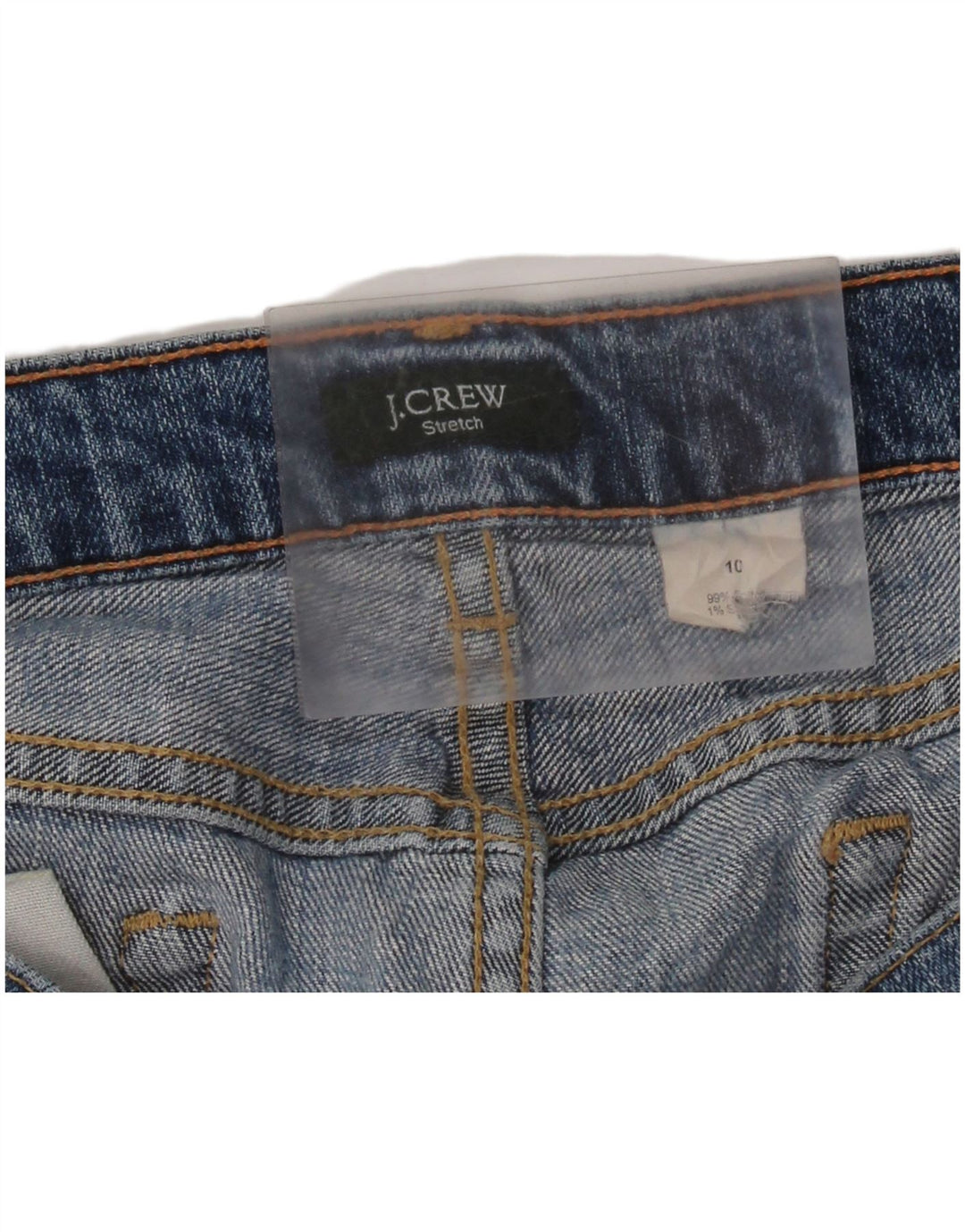 J. CREW Jeans dritti da donna US 10 Large W34 L29 Blu