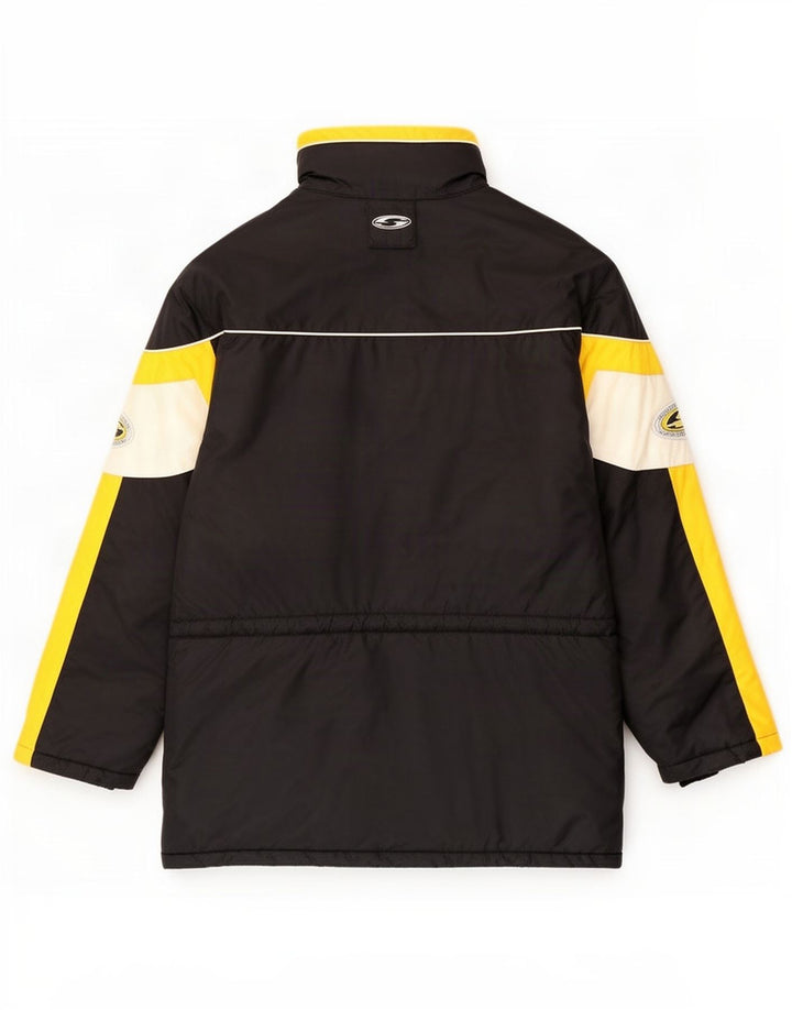 Giacca a vento grafica da uomo Saller UK 42 XL Poliammide color block nero