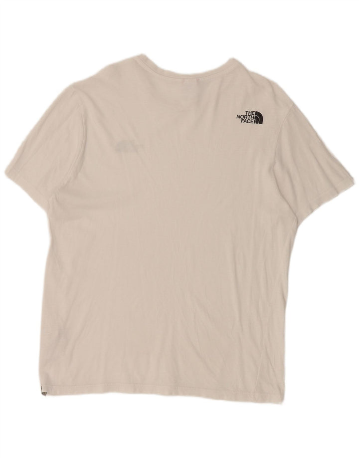 T-shirt da donna The North Face Top in cotone bianco medio