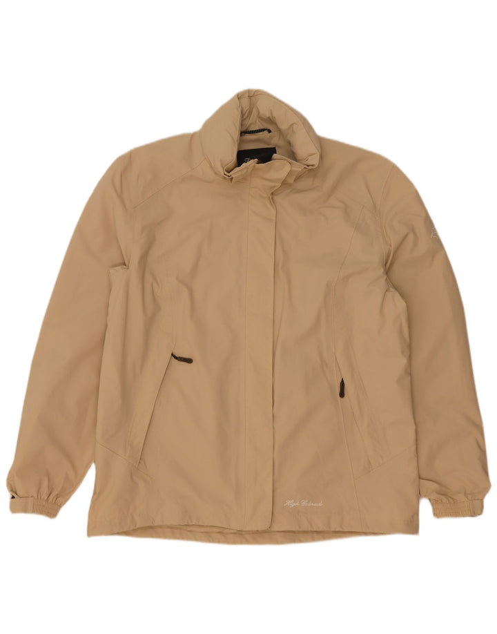 Giacca antipioggia da donna High Colorado UK 16 Large Beige Poliammide