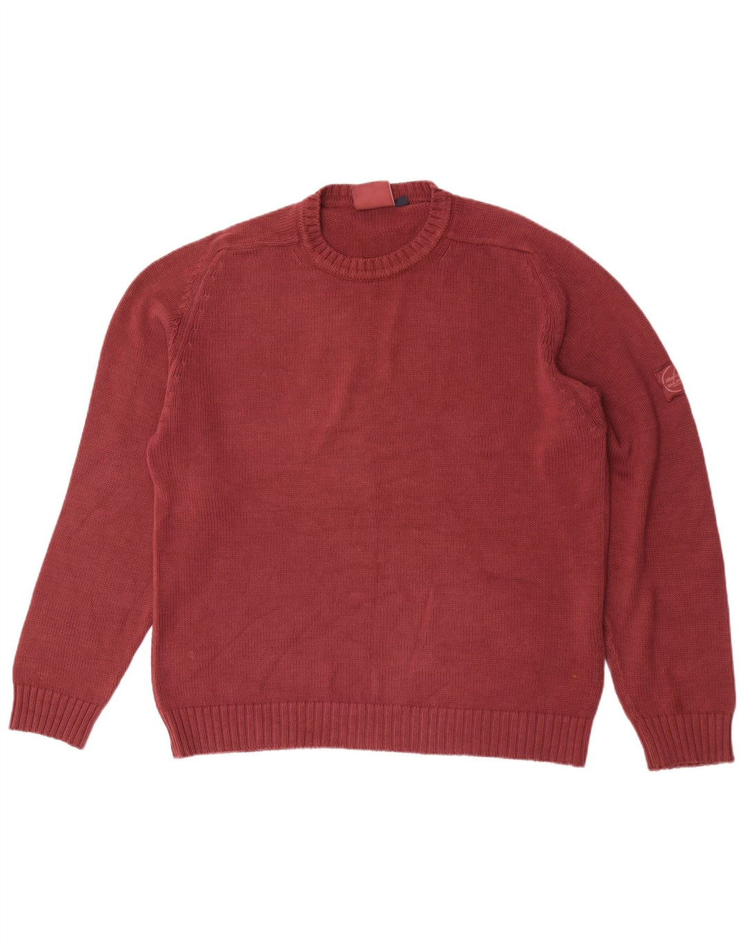 Maglione girocollo da uomo Murphy & Nye grande cotone marrone