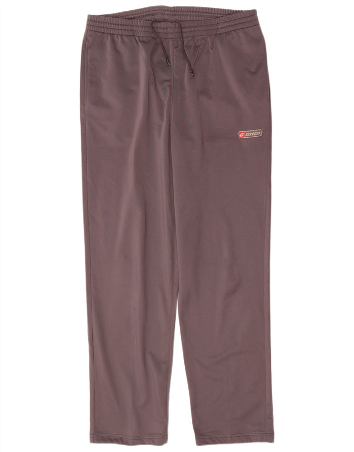Pantaloni da tuta da uomo Lotto UK 42/44 XL Poliestere grigio