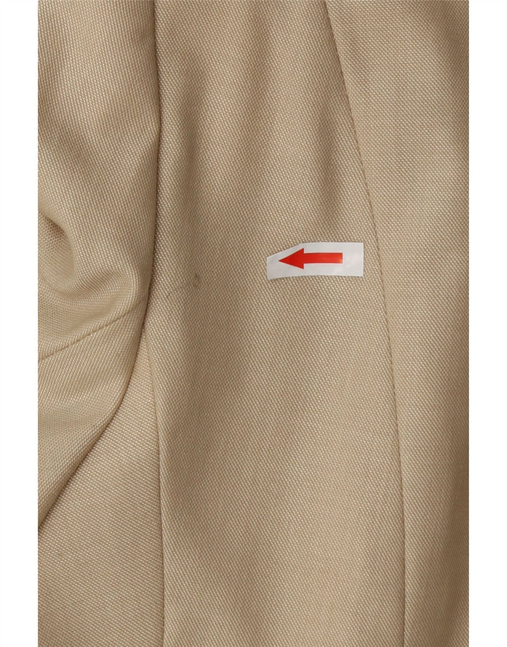 Giacca Blazer Donna Escada IT 40 Small Beige Lana