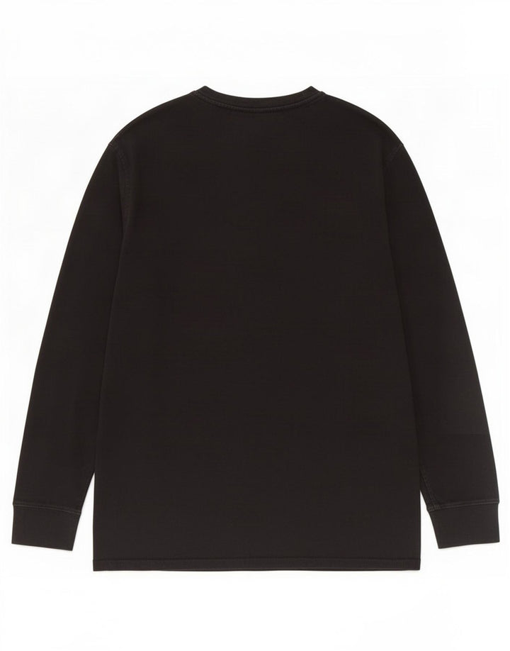 Top da donna a maniche lunghe Champion UK 14 cotone nero medio