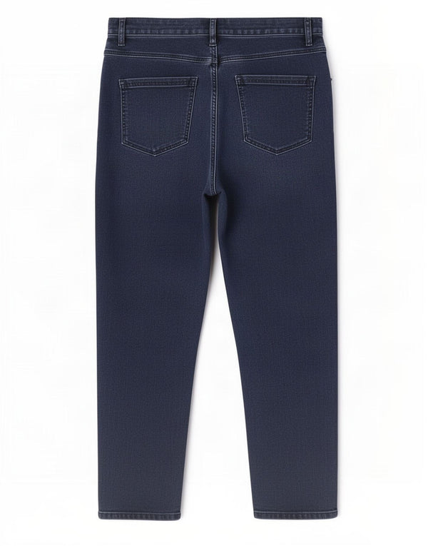 Jeans Capri da donna Rohan UK 10 piccoli W28 L22 cotone blu navy