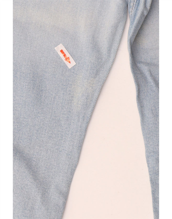 Jeans svasati effetto vissuto Zara per ragazze 11-12 anni W24 L27 Blu