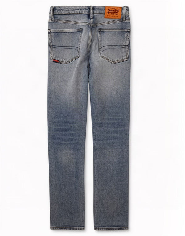 Jeans slim da uomo Superdry W30 L28 cotone blu