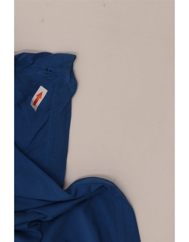 T-shirt grafica da uomo Champion Top piccola in cotone blu