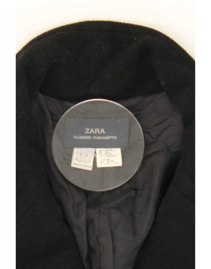 Soprabito Zara da donna EU 42 grande lana nera