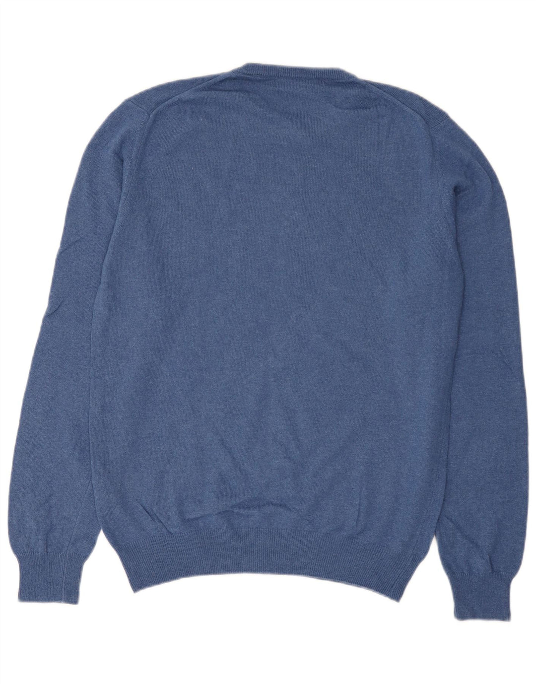 Maglione maglione girocollo da uomo Liberto IT 52 Large Blue Wool