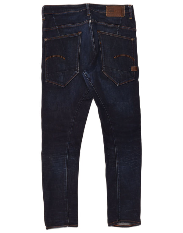Jeans super slim da uomo G-Star W32 L28 cotone blu navy