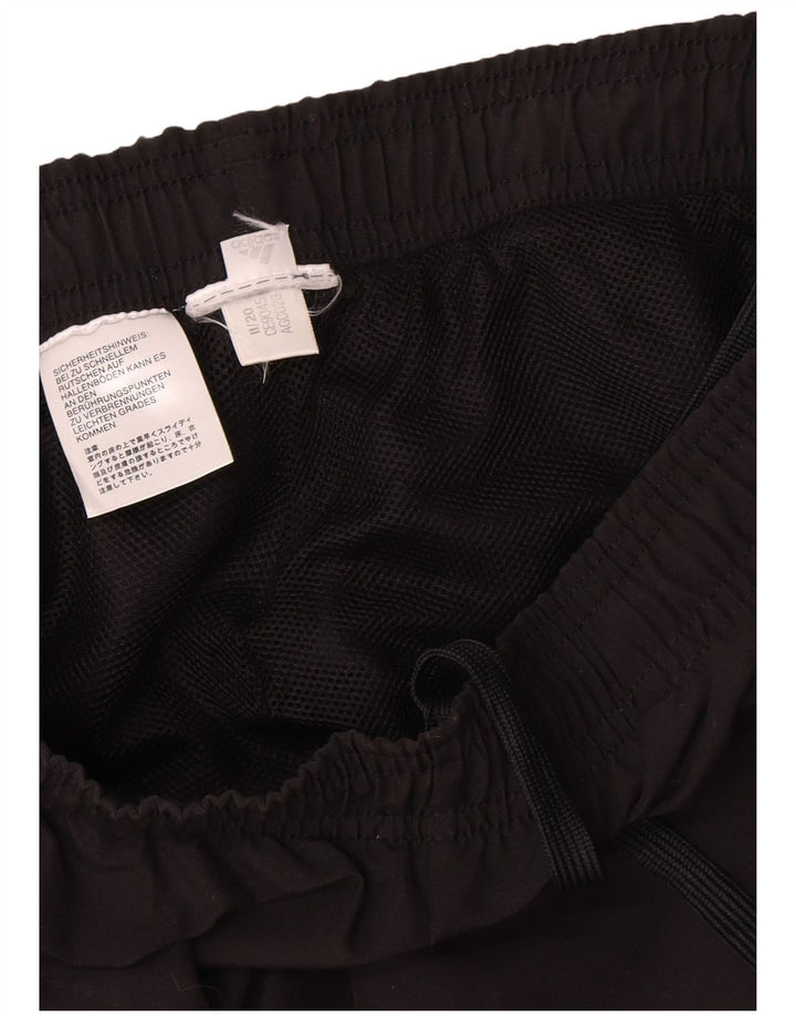 Pantaloni da tuta da uomo Adidas Medium Black Colourblock in poliestere
