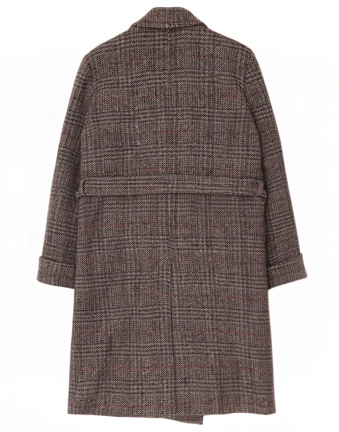 Cappotto doppiopetto donna vestibilità ampia Lebole IT 44 Pied de poule grigio medio