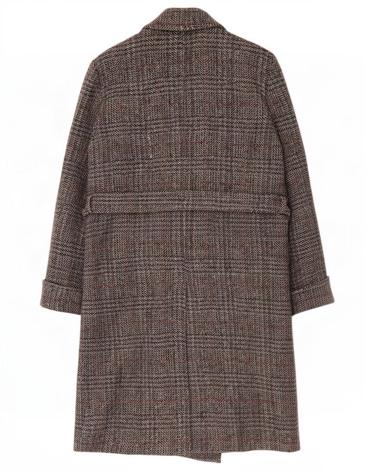 Cappotto doppiopetto donna vestibilità ampia Lebole IT 44 Pied de poule grigio medio