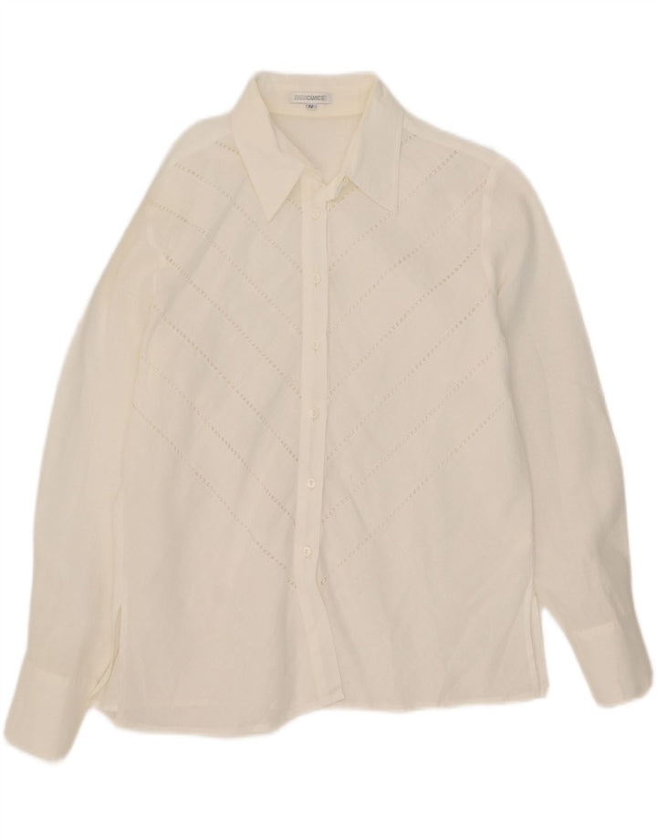 Camicia da donna Naracamicie UK 14 a righe bianche grandi