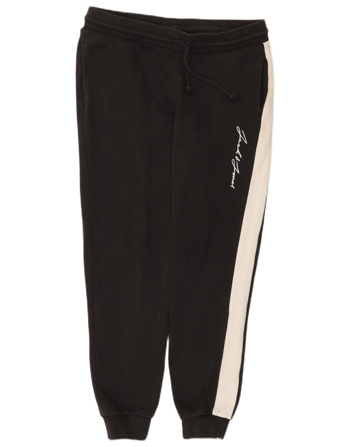 Jack & Jones Pantaloni da tuta da uomo Joggers Large Nero Colourblock