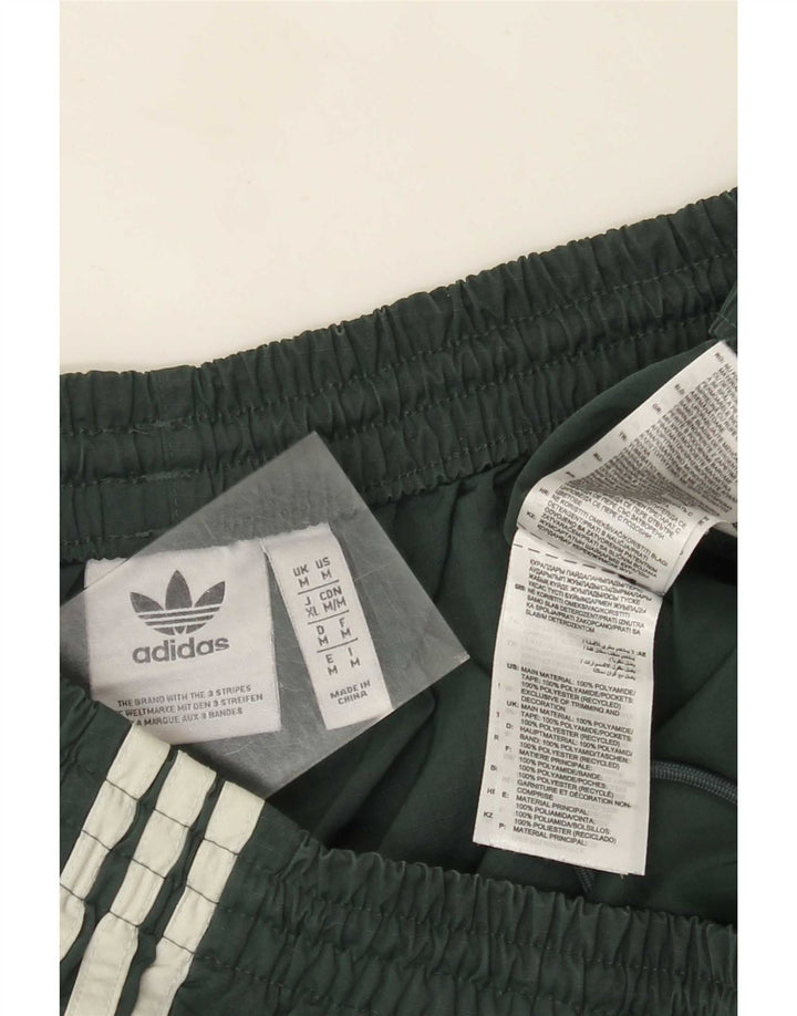Pantaloni da tuta Adidas Cargo da uomo in poliammide verde medio