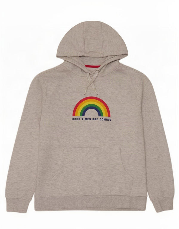 Maglione con cappuccio grafico da donna Mountain Warehouse UK 12 Grigio medio chiazzato