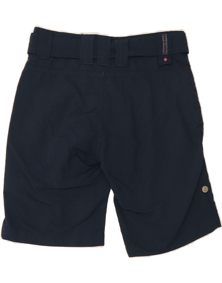 THINK PINK Womens Cargo Shorts EU 40 Medium W28  Navy Blue Nylon Vintage Think Pink and Second-Hand Think Pink from Messina Hembry 