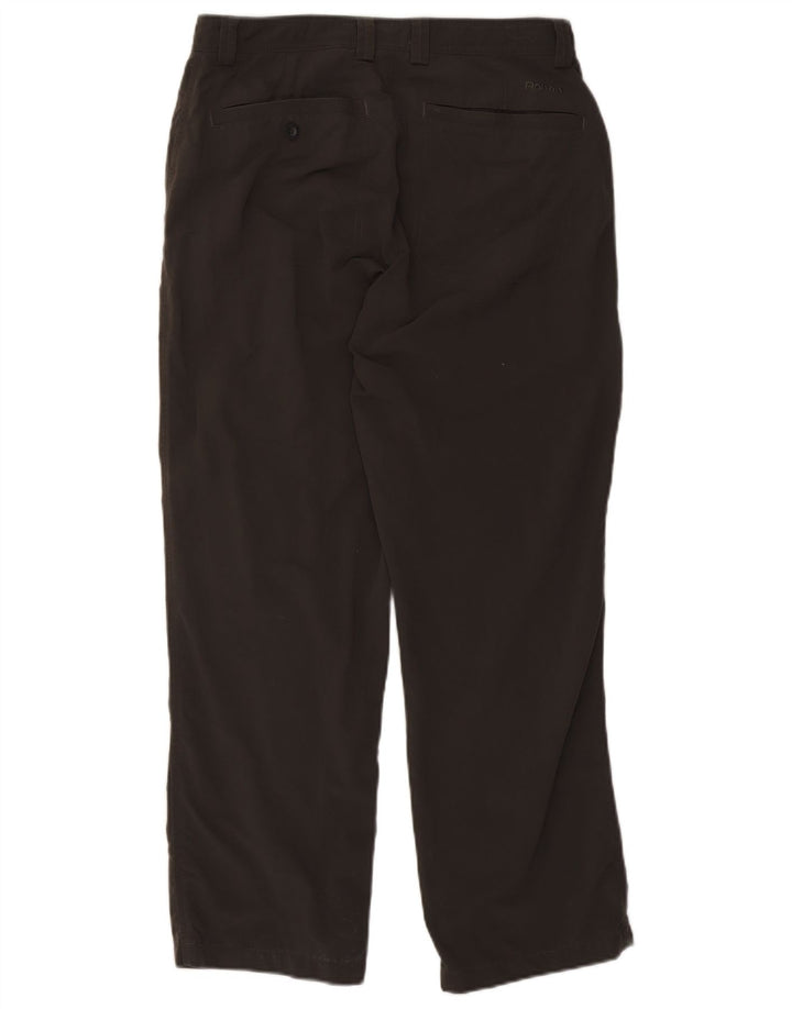 Pantaloni chino dritti da uomo Rohan W34 L29 poliestere kaki