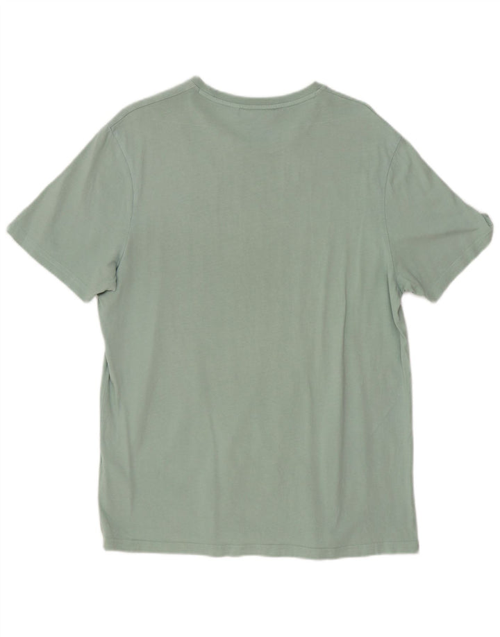 Lyle & Scott T-shirt da uomo Top grande in cotone verde