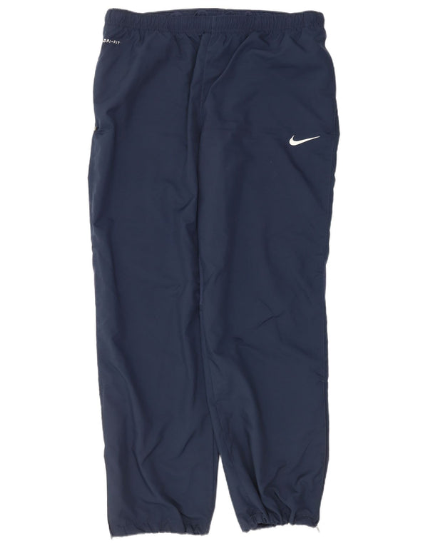 Pantaloni da tuta Nike Dri Fit da uomo XL in poliestere blu navy